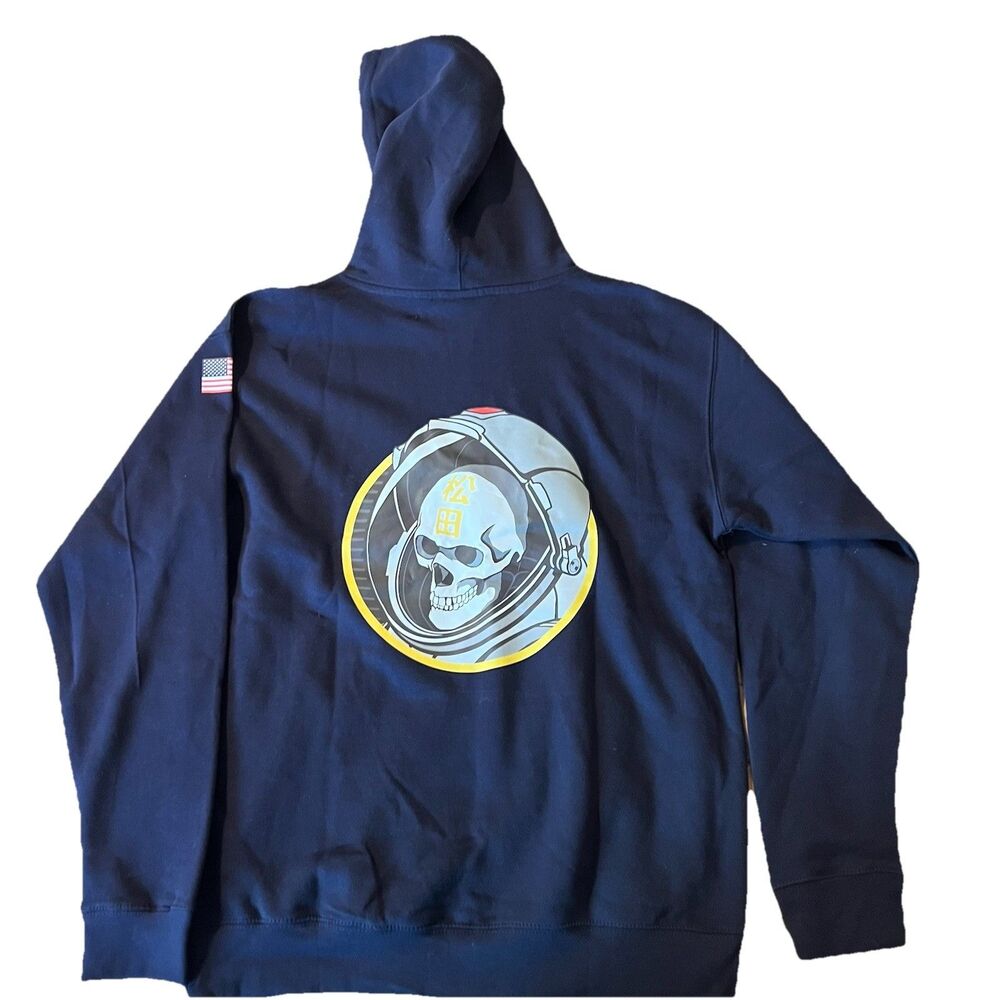 Dan Matsuda Sample Oni Graphic Skull Pullover Hoodie Japanese Astronaut Size M